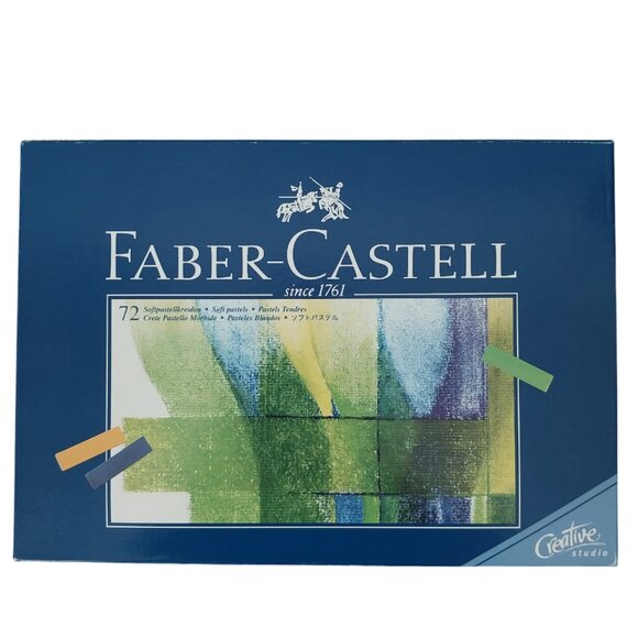 Faber Castell Lot Set 72 Mini Soft Pastel Sticks and Set 12 Pitt Pastel Pencils - Picture 2 of 14